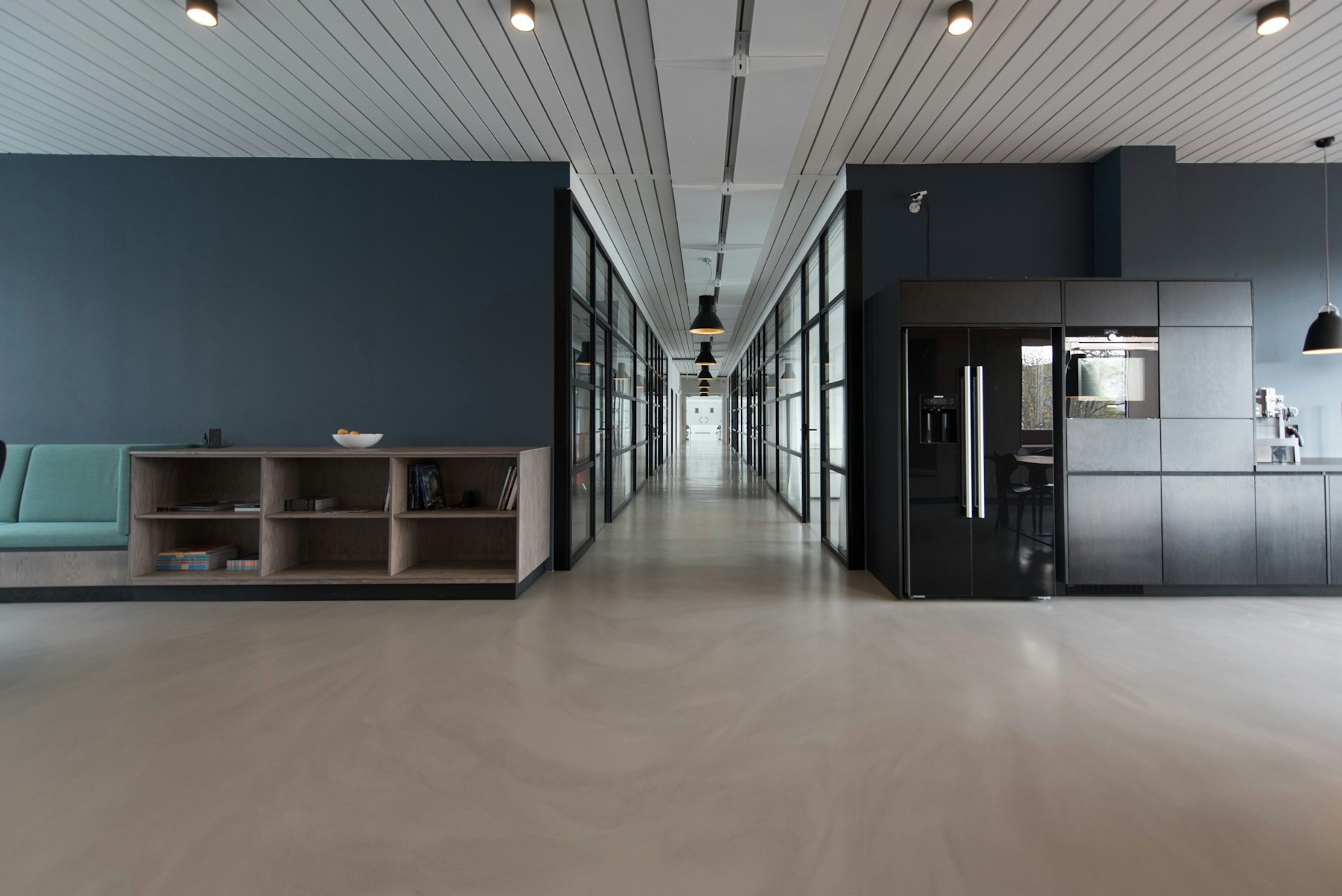 Modern office workspace for business insurance
